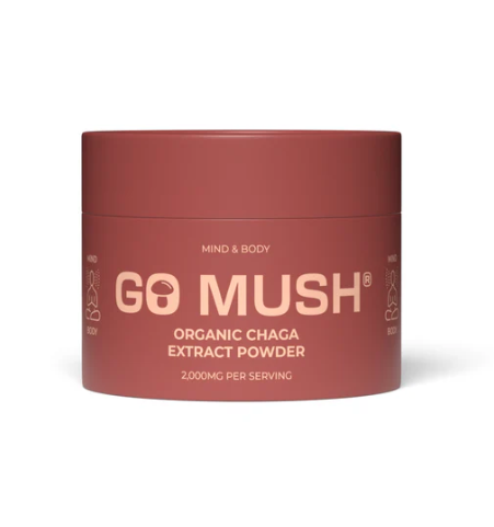 Get your hands on Chaga for mind and body.